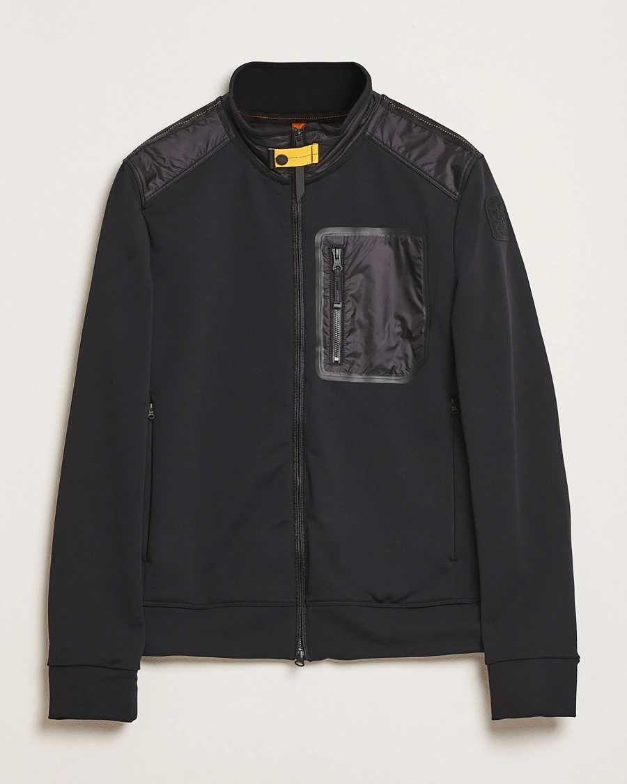 Men | Coats & Jackets | Parajumpers | London Hybrid Fleece Jacket Black
