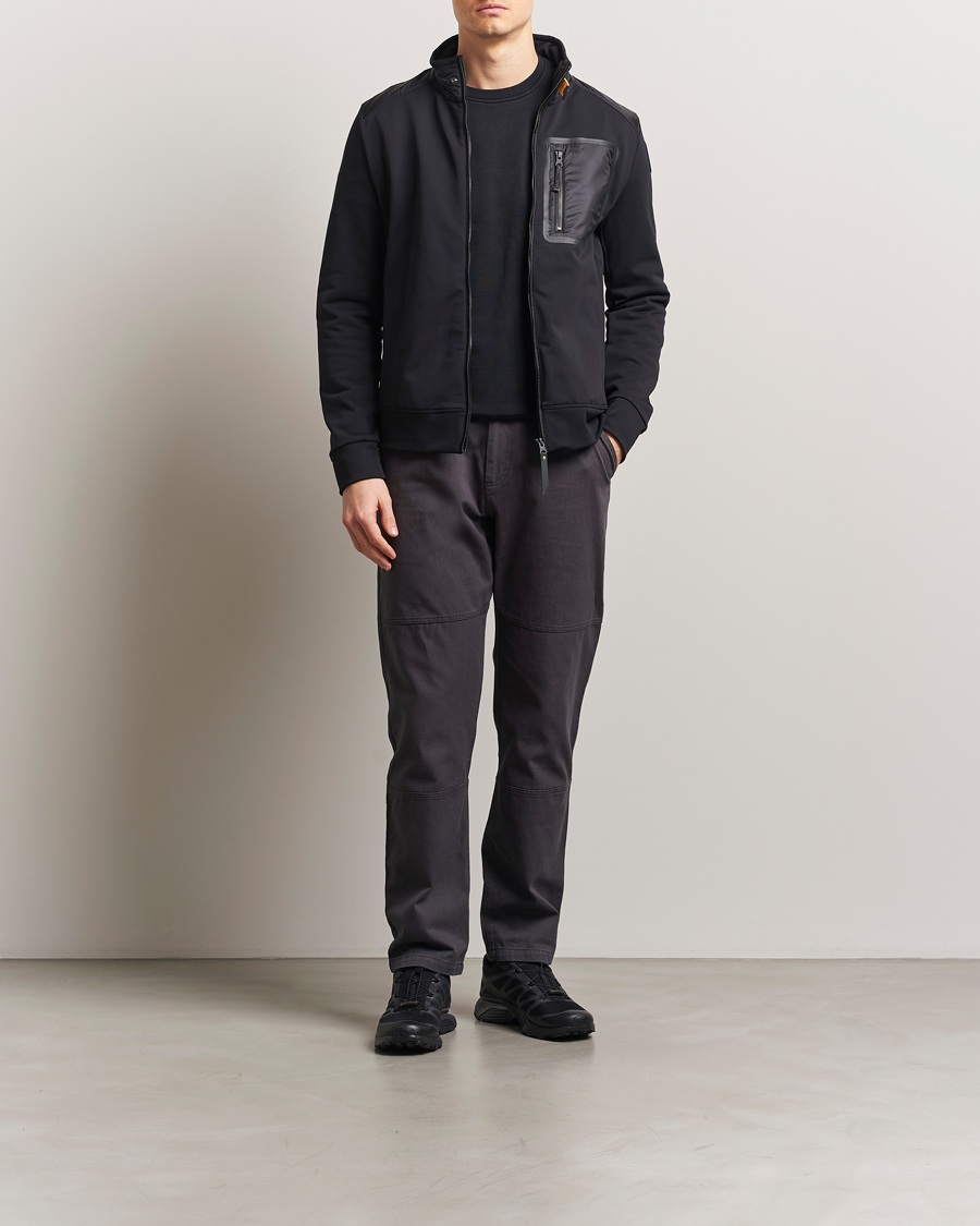Men | Coats & Jackets | Parajumpers | London Hybrid Fleece Jacket Black