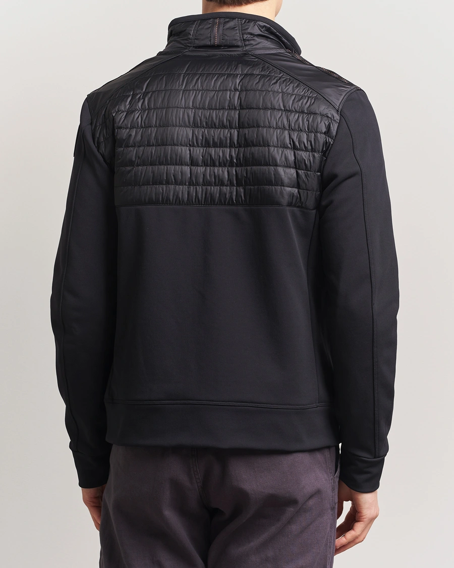 Men | Coats & Jackets | Parajumpers | London Hybrid Fleece Jacket Black