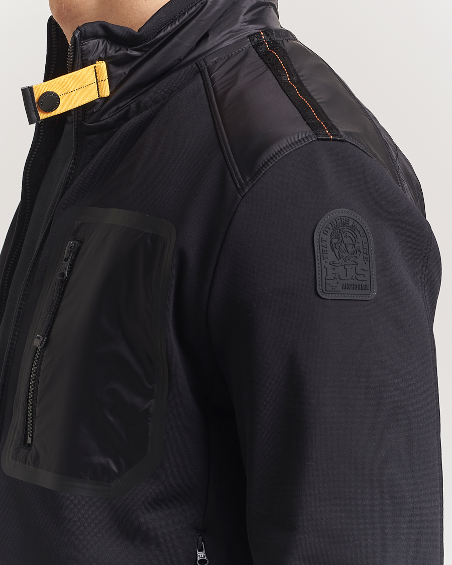 Men | Coats & Jackets | Parajumpers | London Hybrid Fleece Jacket Black