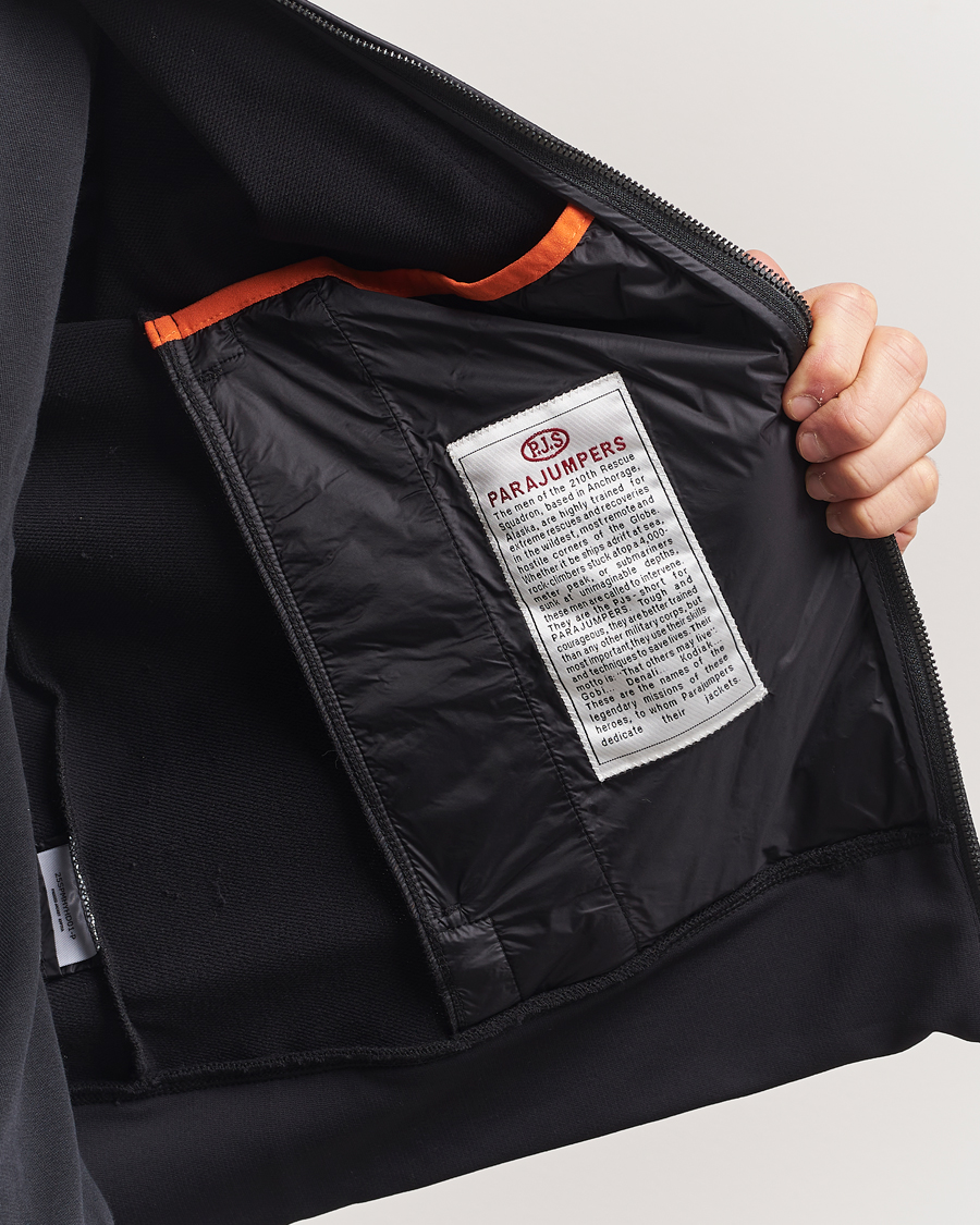 Men | Coats & Jackets | Parajumpers | London Hybrid Fleece Jacket Black