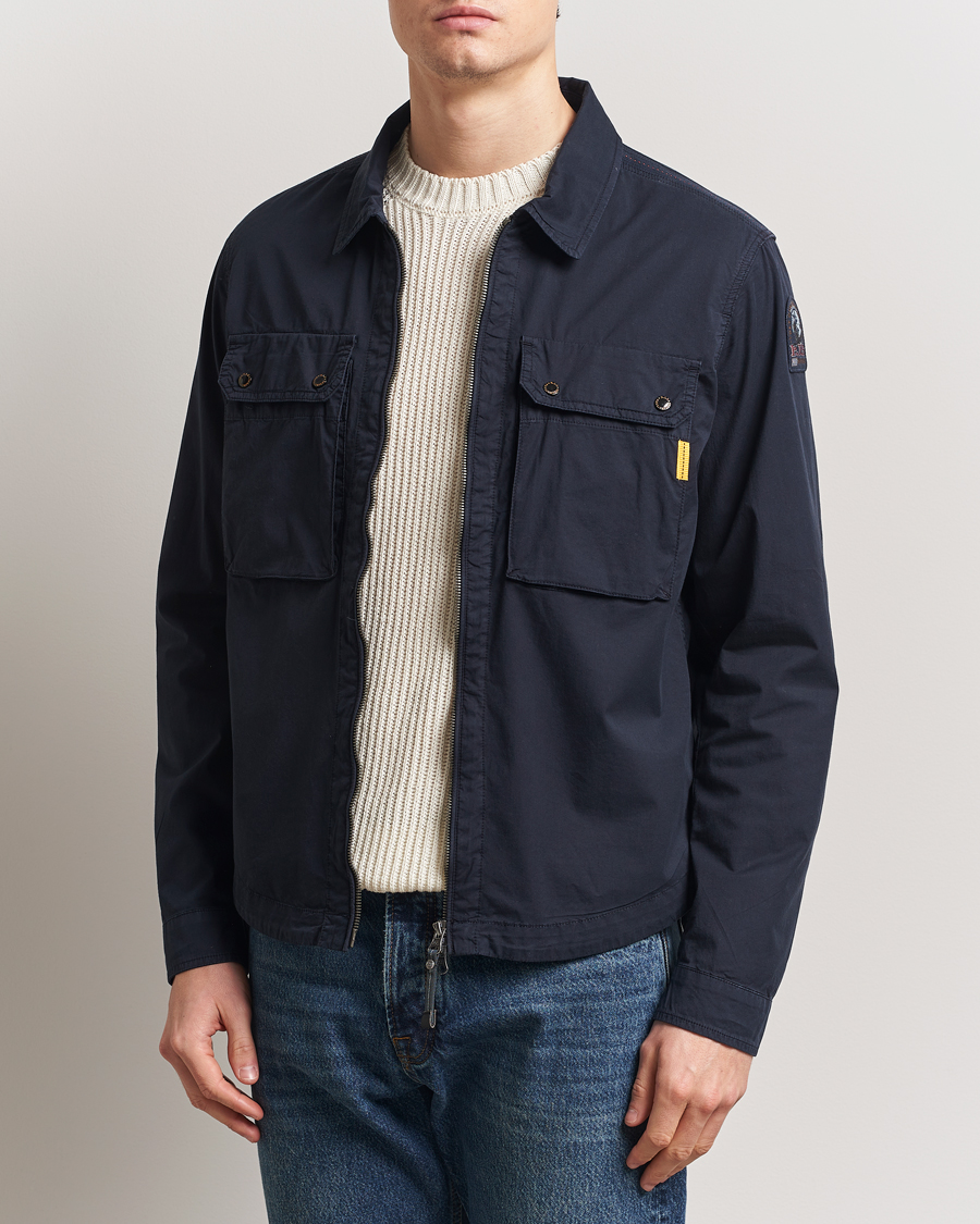 Men | Shirts | Parajumpers | Tel Claimer Overshirt Blue Navy