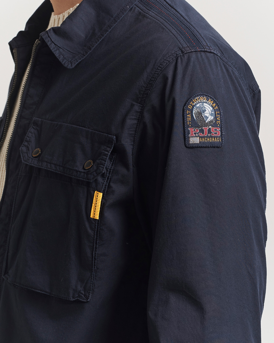 Men | Shirts | Parajumpers | Tel Claimer Overshirt Blue Navy