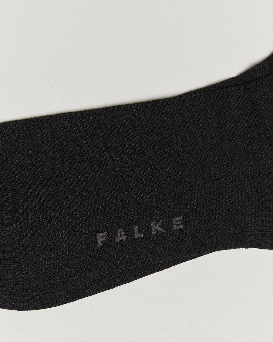 Men | Underwear & Socks | Falke | Panama Linen/Cotton Sock Black