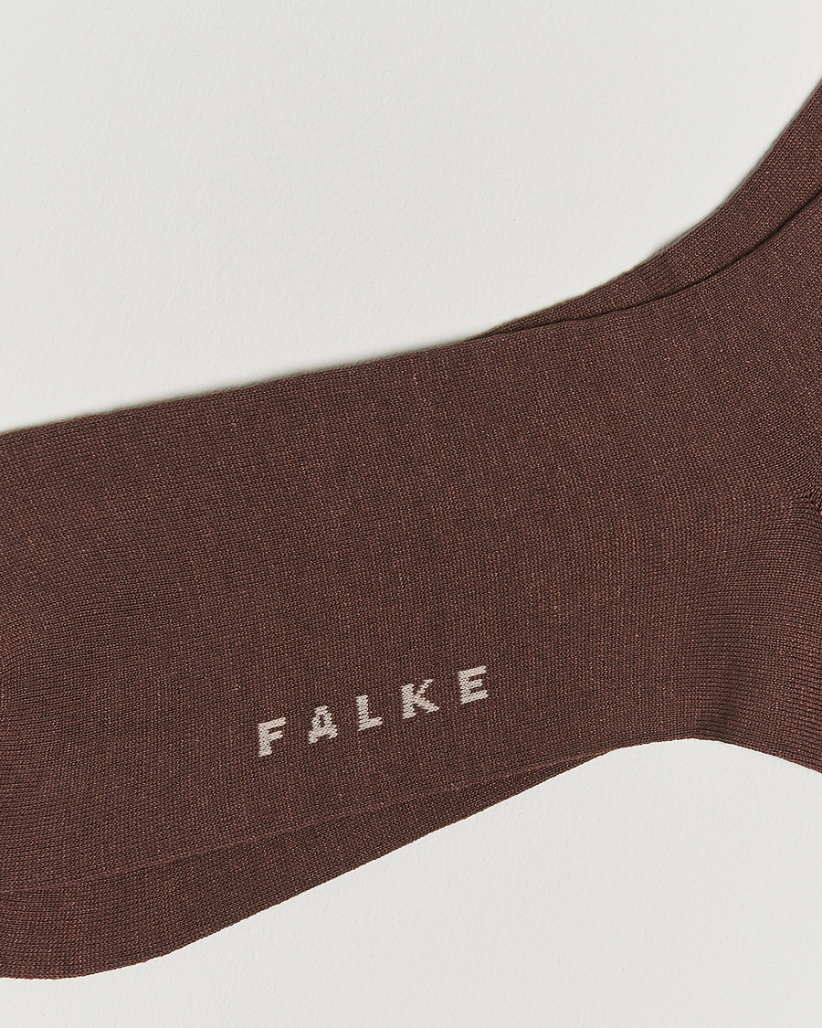 Men | Underwear & Socks | Falke | Panama Linen/Cotton Sock Chocolate