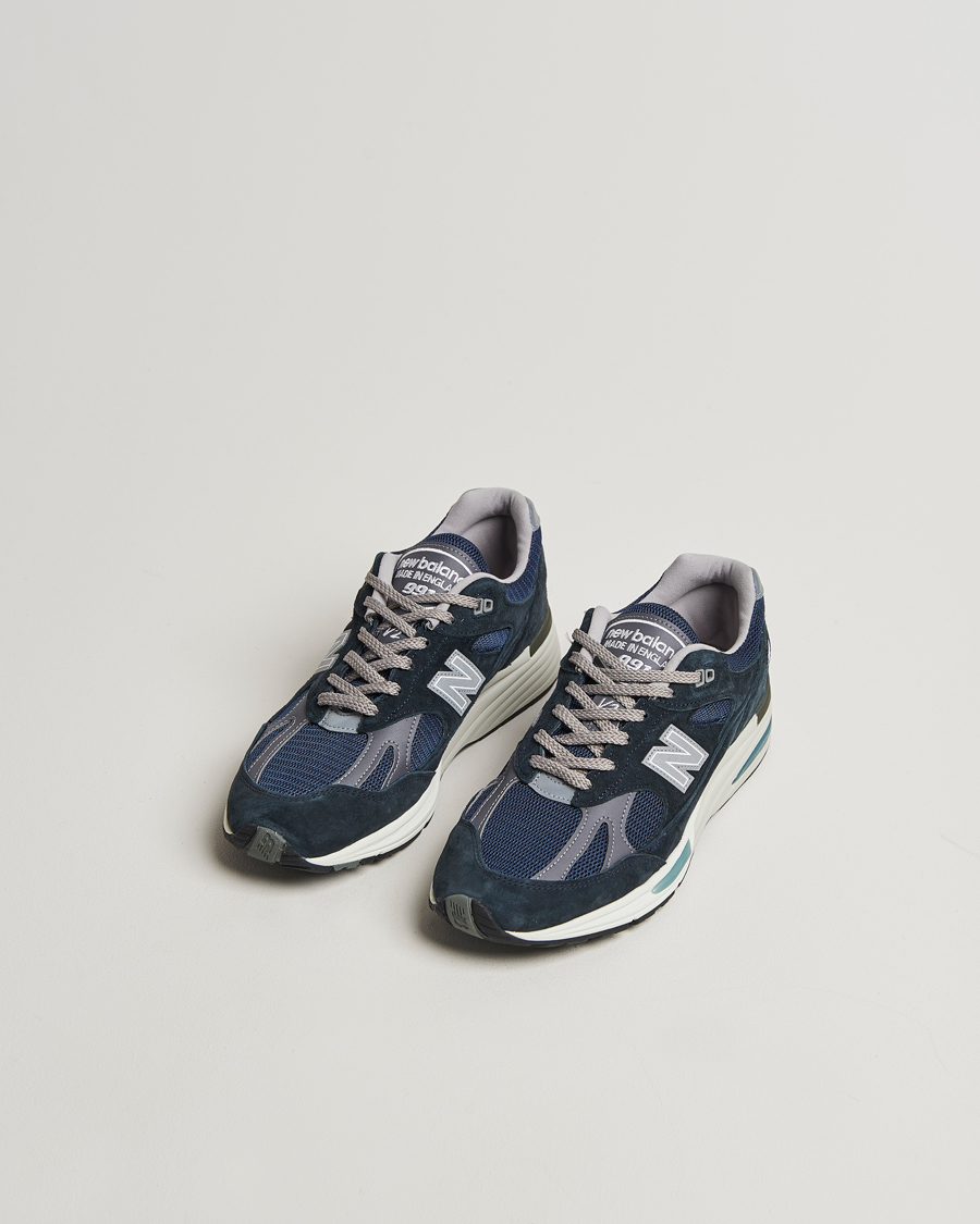 Men | Sneakers | New Balance Made In US & UK | New Balance Made in UK 991v2 Sneakers Navy