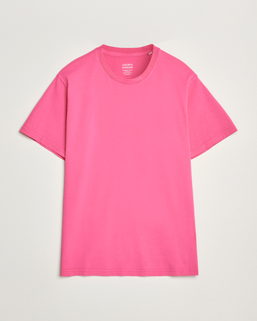 Men | T-Shirts | Colorful Standard | Classic Organic T-Shirt Bubblegum Pink