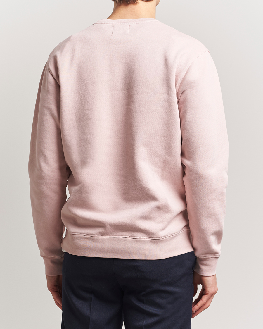 Men | Sweaters & Knitwear | Colorful Standard | Classic Organic Crew Neck Sweat Faded Pink