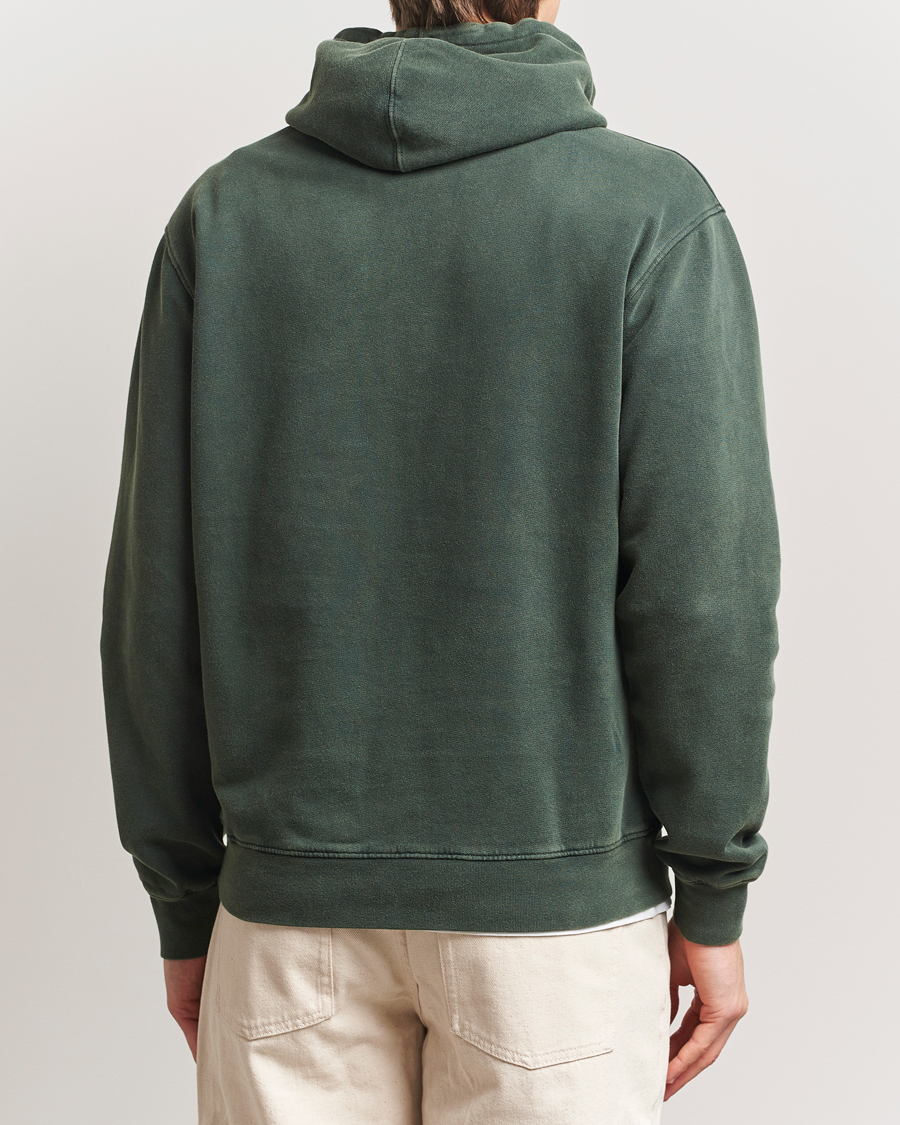 Men | Sweaters & Knitwear | Colorful Standard | Classic Organic Hood Midnight Forest