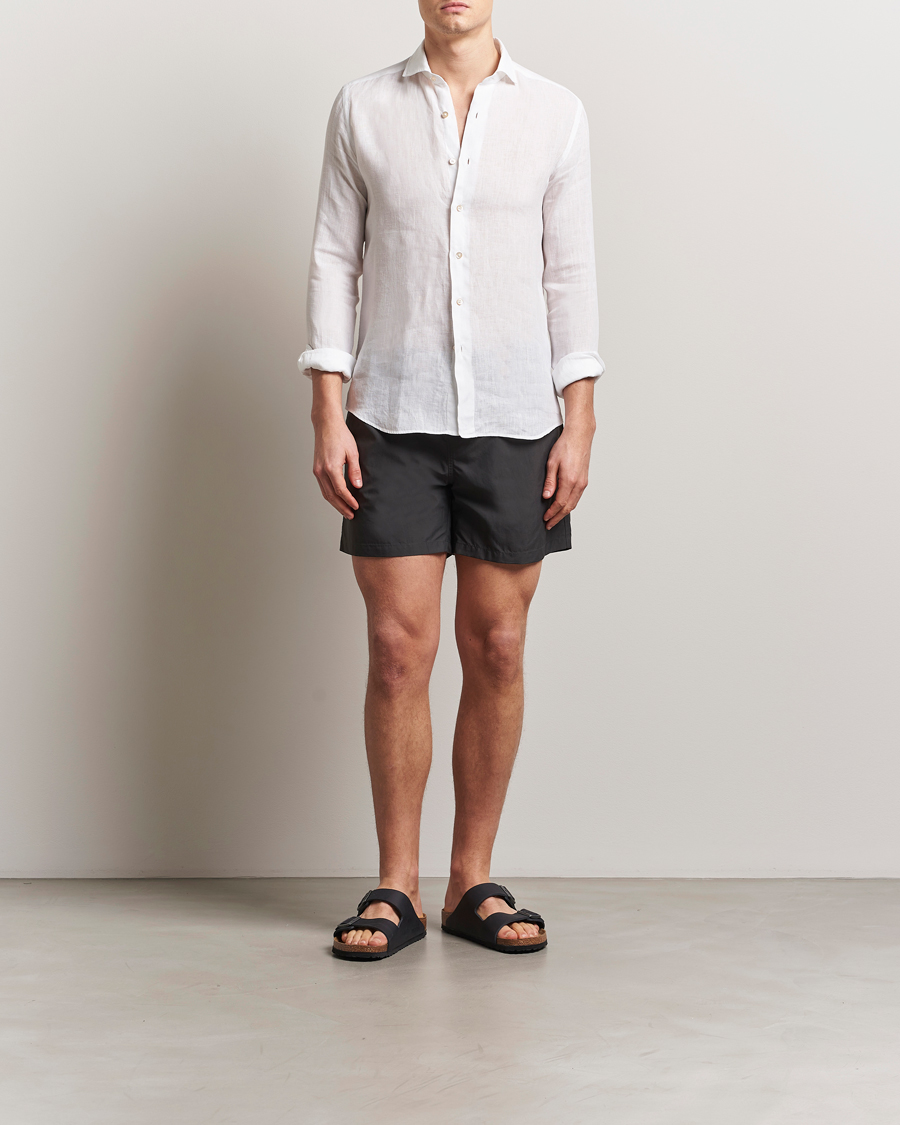 Men | Swimwear | Colorful Standard | Classic Organic Swim Shorts Lava Grey