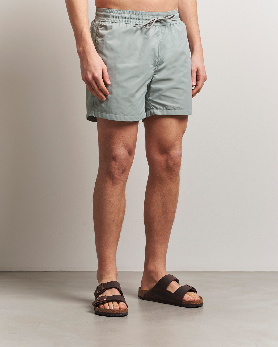 Men | Swimwear | Colorful Standard | Classic Organic Swim Shorts Steel Blue