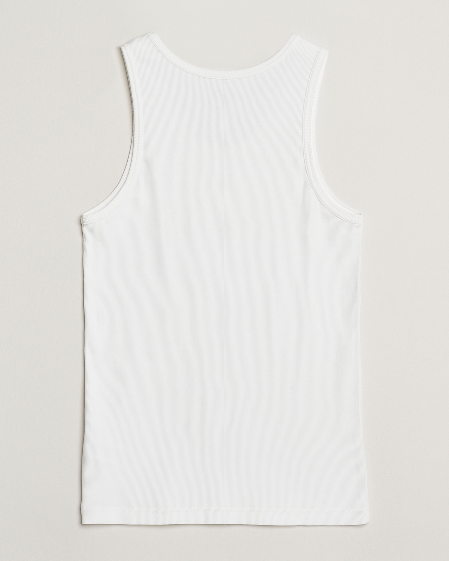 Men | T-Shirts | Colorful Standard | Organic Rib Tank Top Optical White