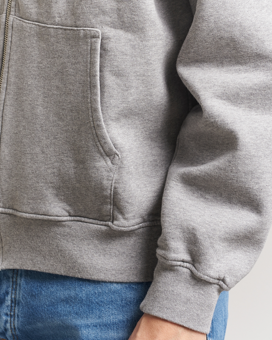 Men | Sweaters & Knitwear | Colorful Standard | Classic Organic Full Zip Hoodie Heather Grey