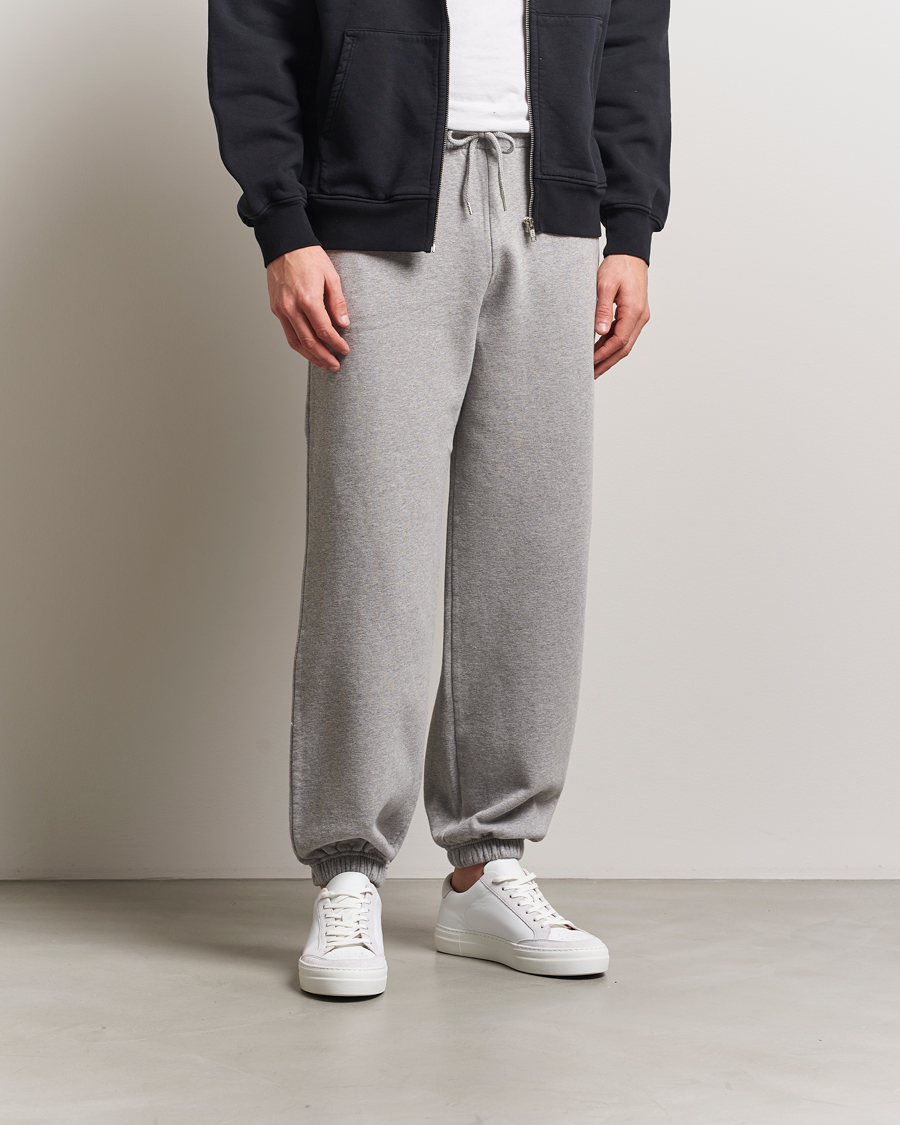 Men | Trousers | Colorful Standard | Classic Organic Sweatpants Heather Grey