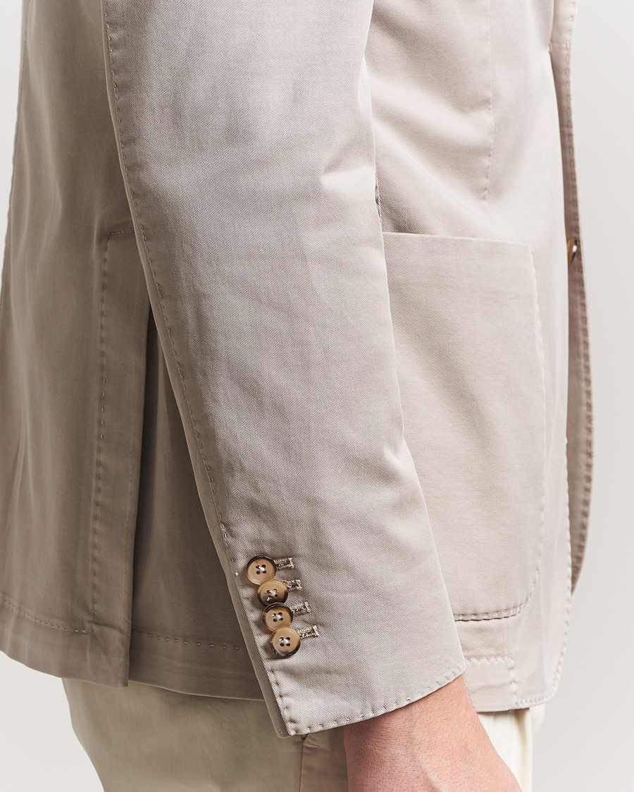 Men | Blazers | L.B.M. 1911 | Jack Regular Fit Cotton Stretch Blazer Beige