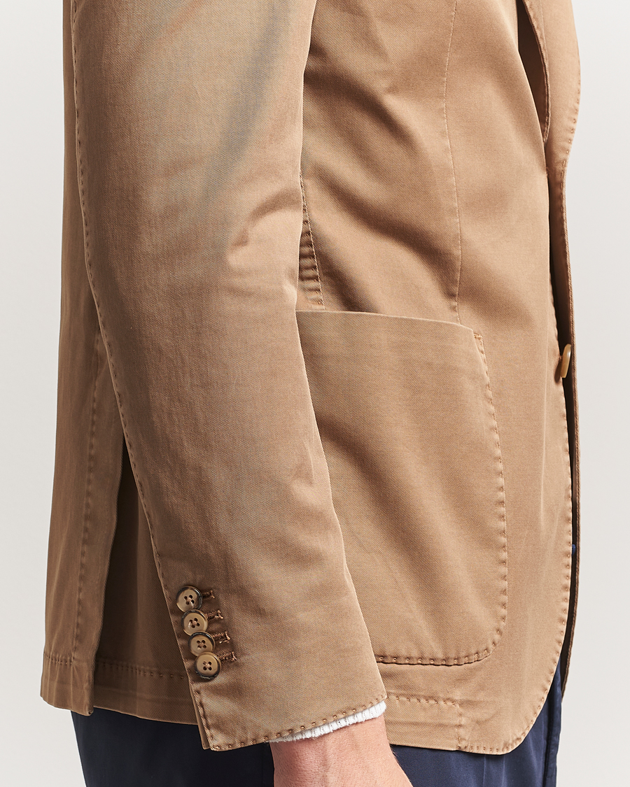 Men | Blazers | L.B.M. 1911 | Jack Regular Fit Cotton Stretch Blazer Taupe