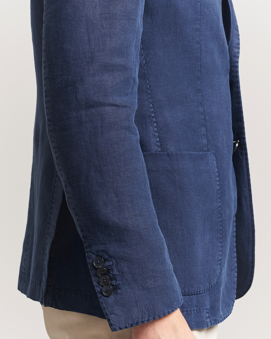 Men | Blazers | L.B.M. 1911 | Jack Regular Fit Linen Blazer Navy