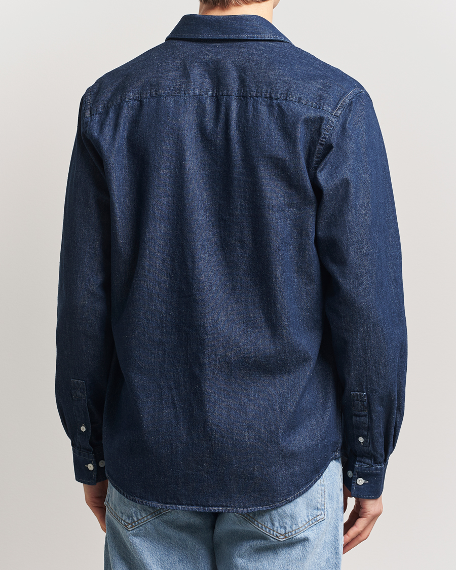 Men | Shirts | Samsøe Samsøe | Ryan Chambray Shirt Salute Blue