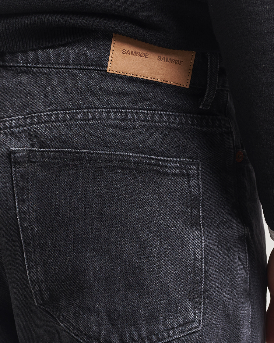 Men | Jeans | Samsøe Samsøe | Eddie Regular Fit Jeans Black Blizzard