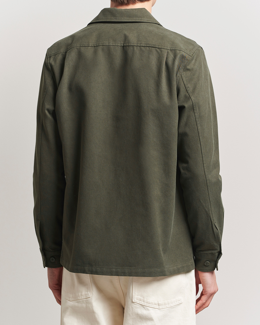 Men | Shirts | Samsøe Samsøe | Sataka Overshirt Forest Night