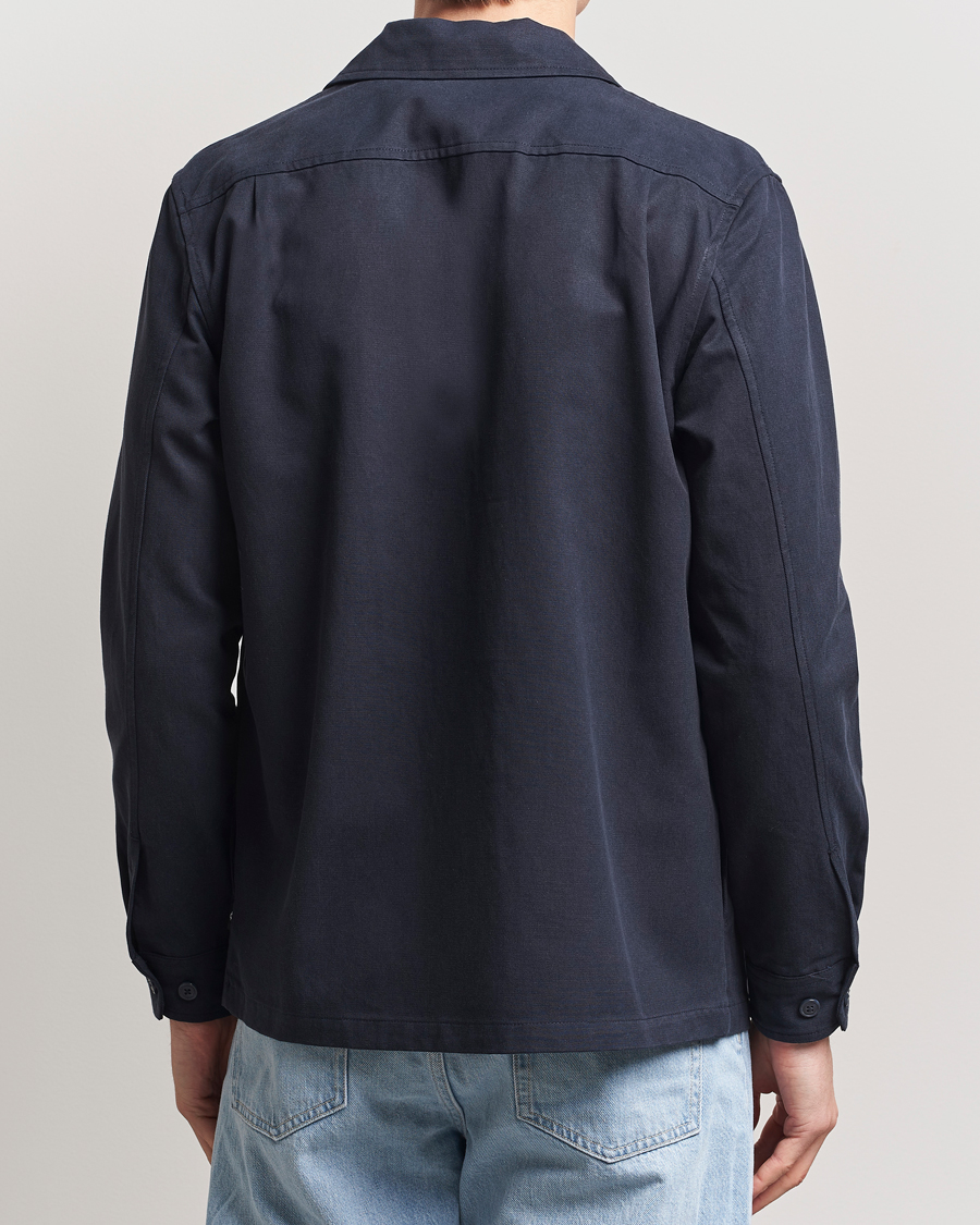 Men | Shirts | Samsøe Samsøe | Sataka Overshirt Salute Blue