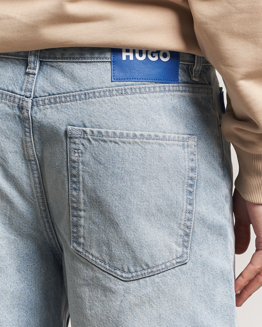 Men | Shorts | HUGO | Skate Denim Shorts Light Blue