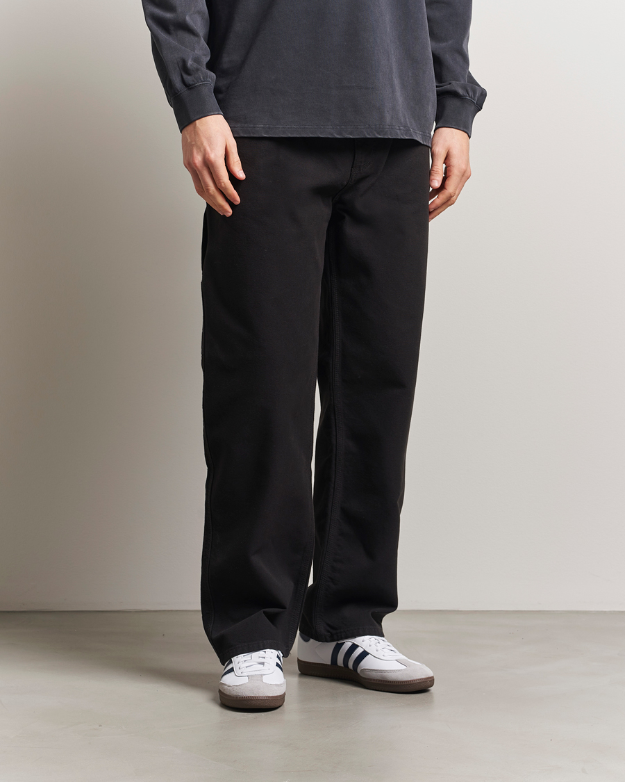 Men | Trousers | HUGO | Getro Carpenter Pants Black