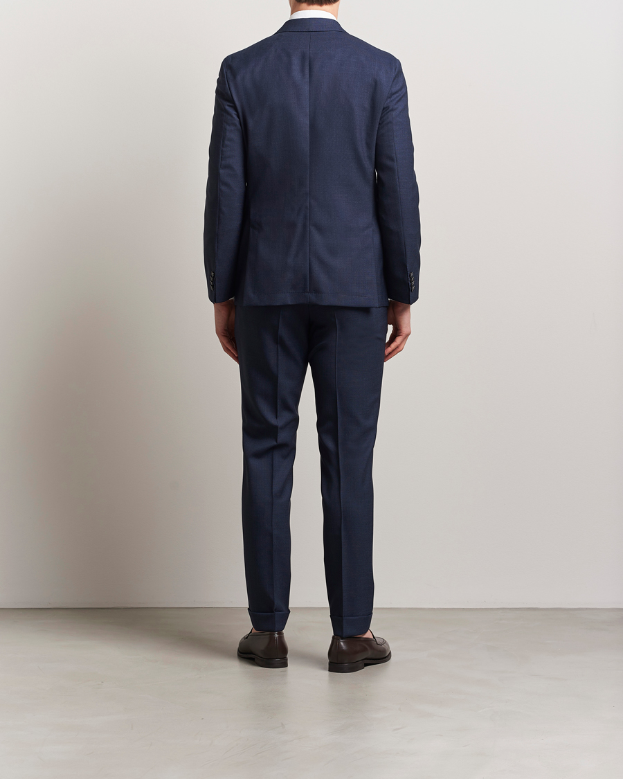 Men | Suits | BOSS BLACK | Huge Wool Double Breasted Suit Navy