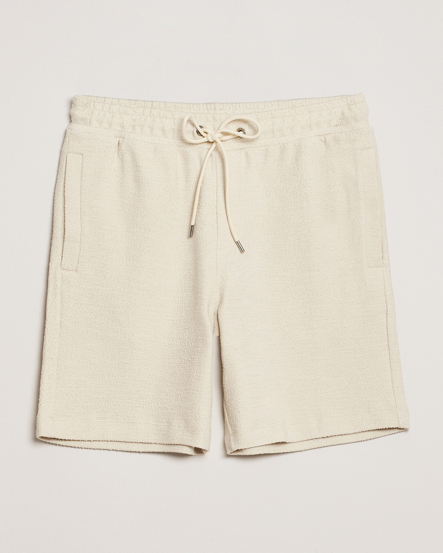Men | Shorts | BOSS BLACK | Leoni Terry Sweatshorts Open White