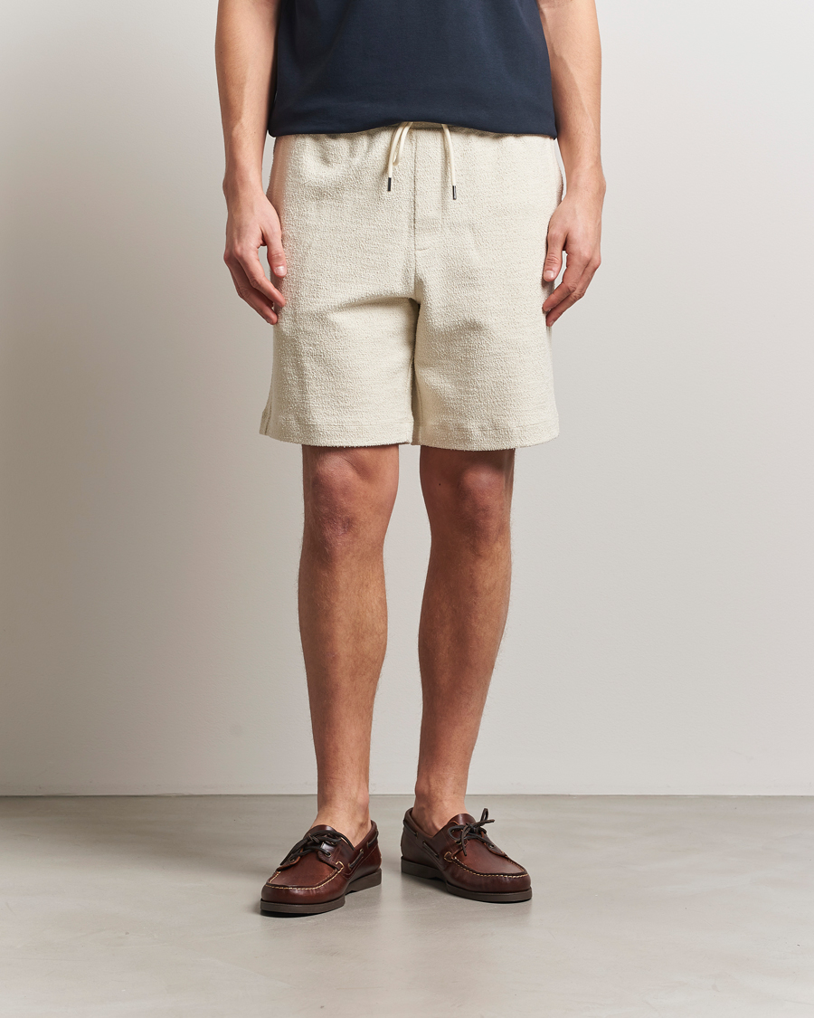 Men | Shorts | BOSS BLACK | Leoni Terry Sweatshorts Open White