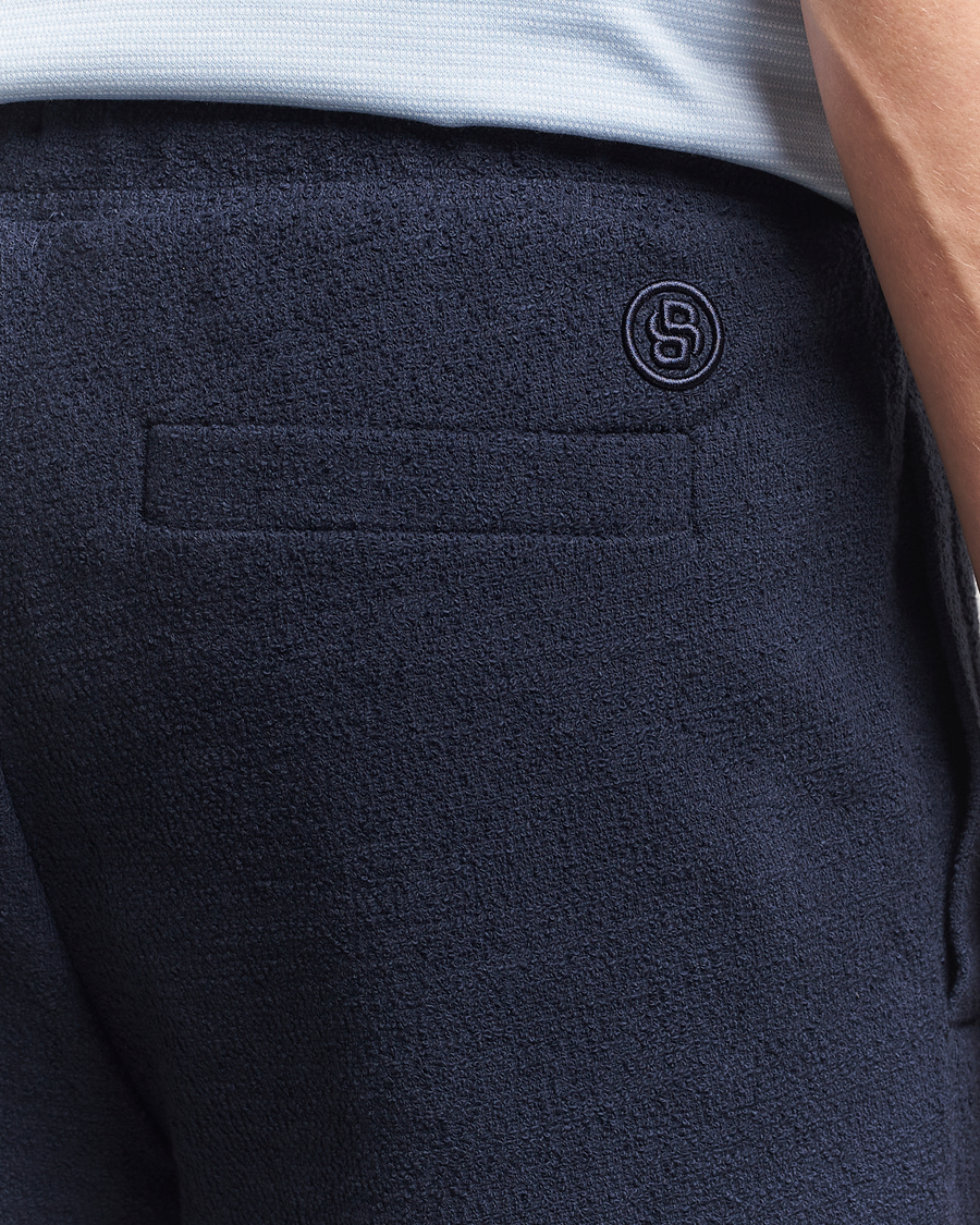 Men | Shorts | BOSS BLACK | Leoni Terry Sweatshorts Dark Blue