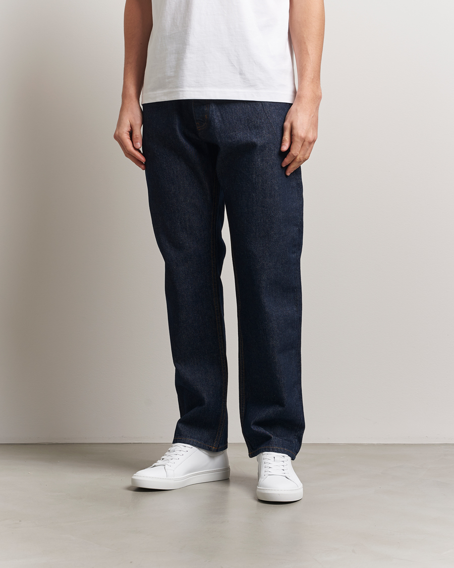 Men | Jeans | HUGO | Jonah Straight Fit Jeans Dark Blue