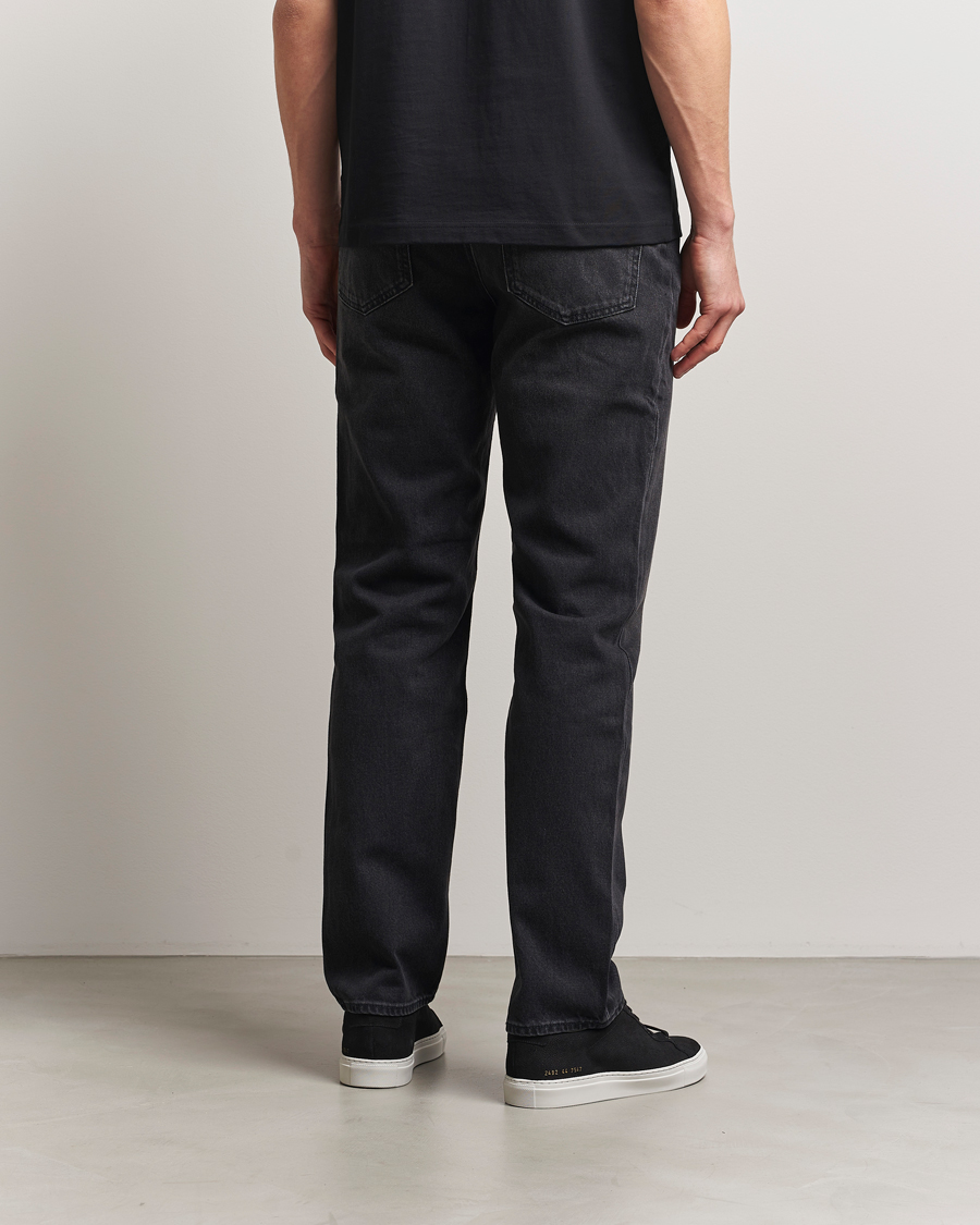 Men | Jeans | HUGO | Jonah Straight Fit Jeans Washed Black