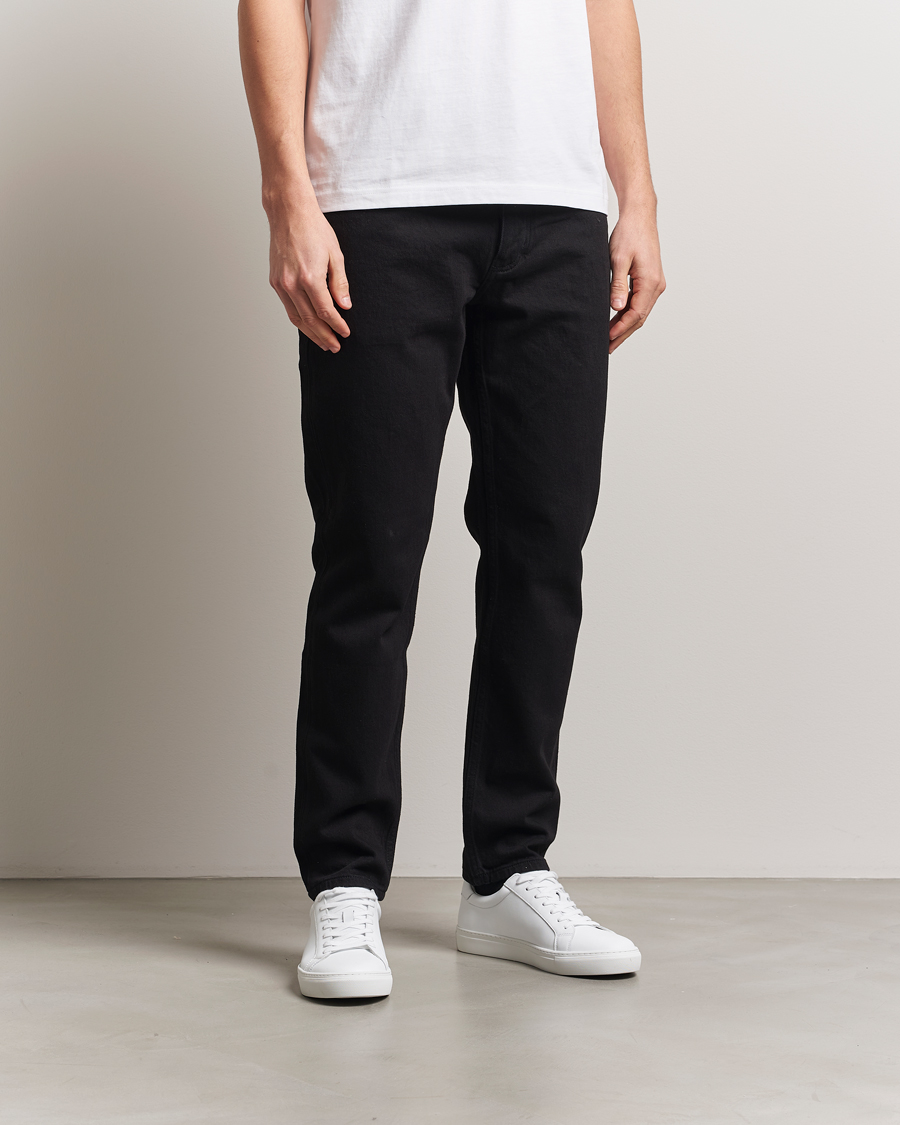 Men | Jeans | HUGO | Brody Tapered Fit Jeans Black