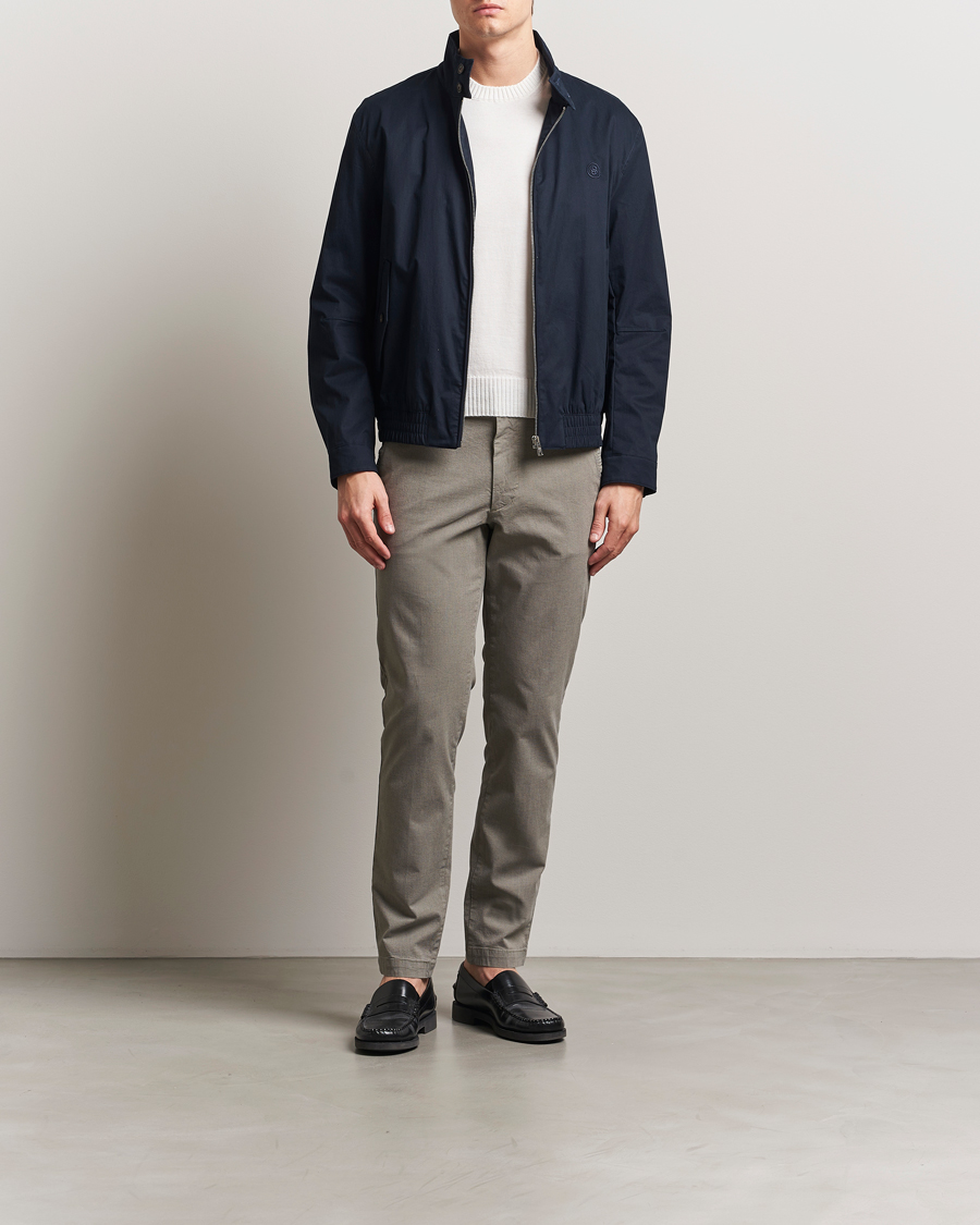 Men | Trousers | BOSS BLACK | Kaiton Structured Cotton Pants Light Beige