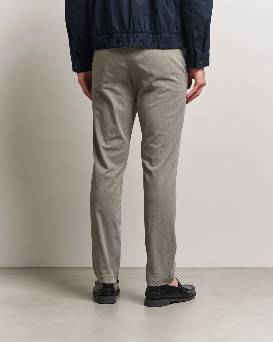 Men | Trousers | BOSS BLACK | Kaiton Structured Cotton Pants Light Beige