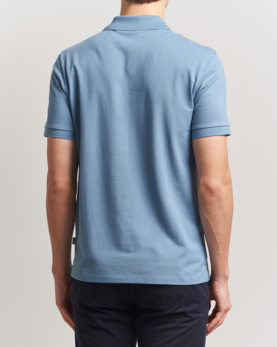 Men | Polo Shirts | BOSS BLACK | Pallas Polo Light Blue