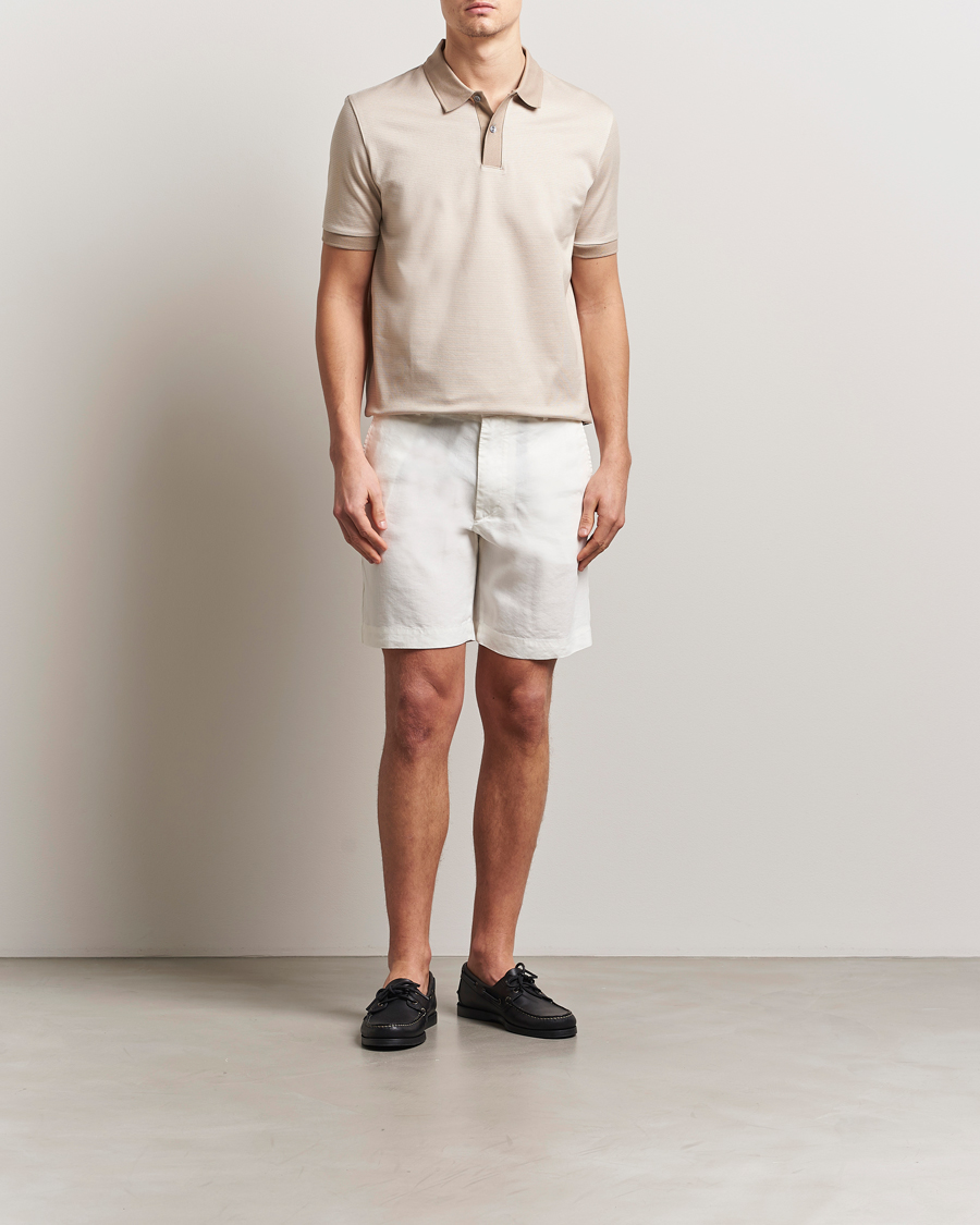 Men | Polo Shirts | BOSS BLACK | Parlay Jersey Polo Light Beige