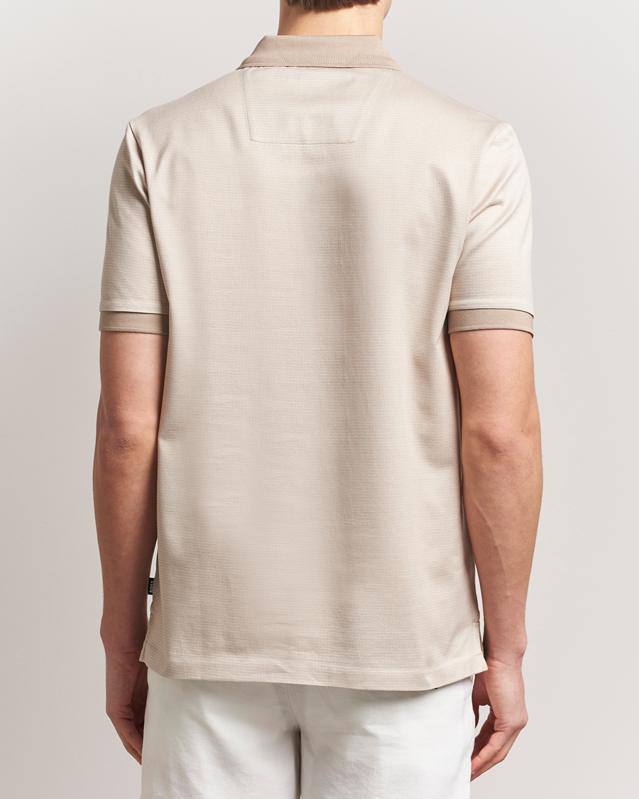 Men | Polo Shirts | BOSS BLACK | Parlay Jersey Polo Light Beige