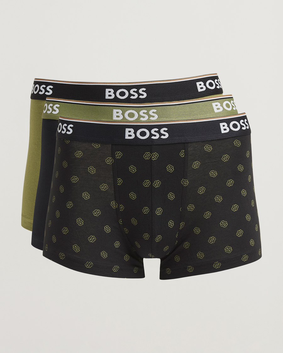 Men | Underwear & Socks | BOSS BLACK | 3-Pack Trunk Multi