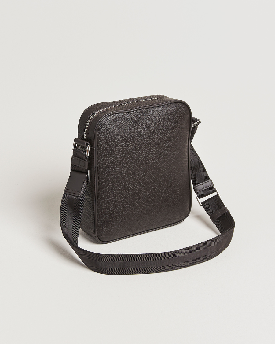 Men | Bags | BOSS BLACK | Crosstown Zip Bag Dark Brown