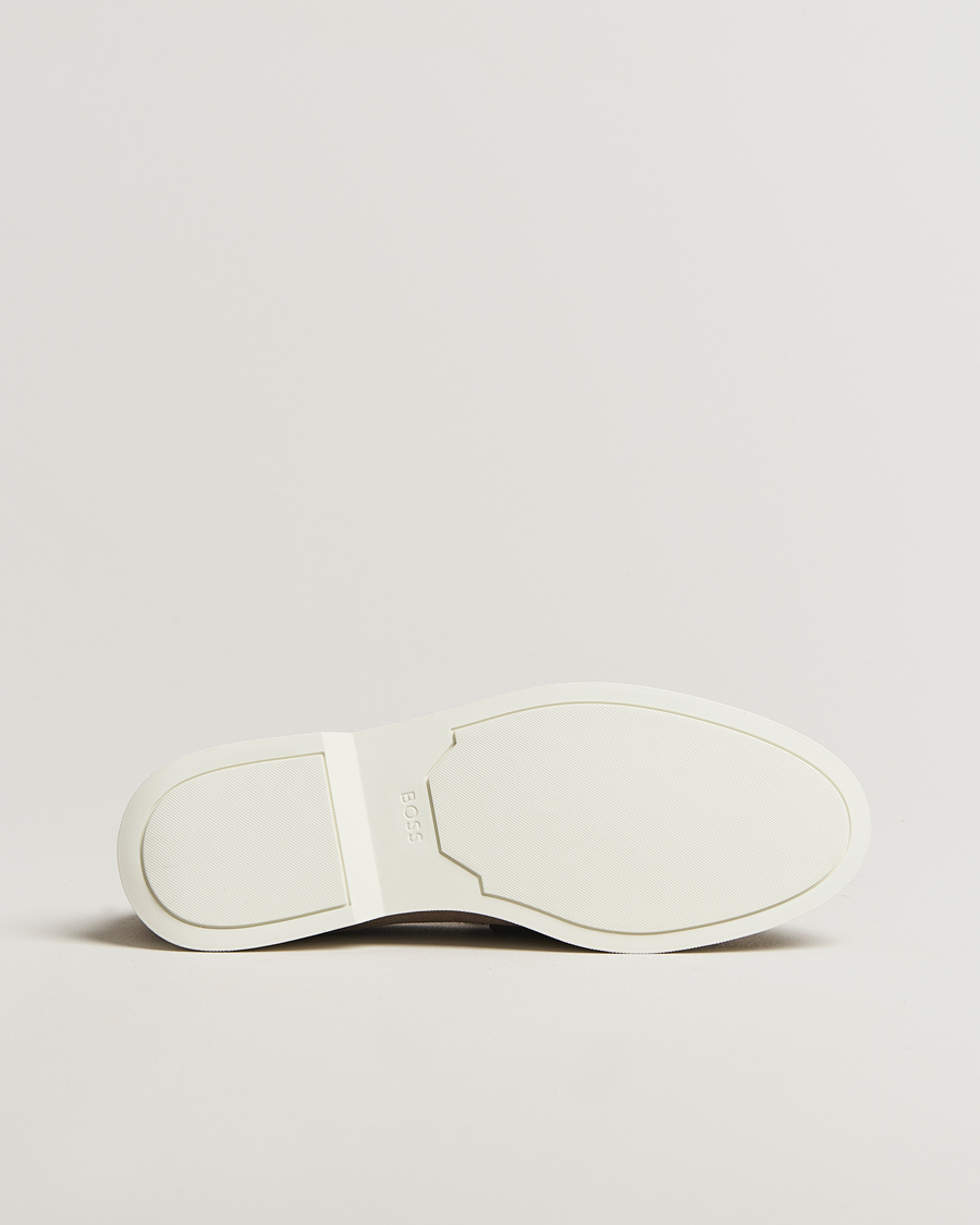 Men | Loafers | BOSS BLACK | Sienne Suede Loafer Medium Beige