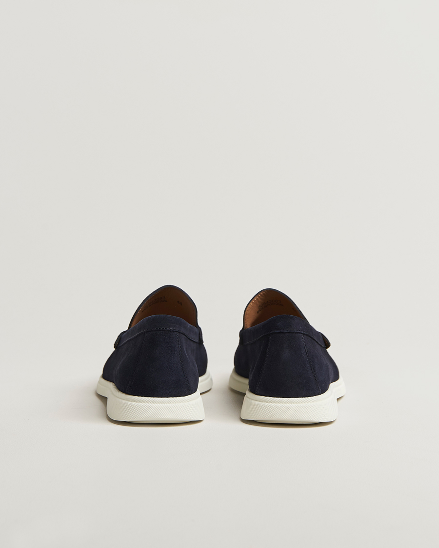 Men | Loafers | BOSS BLACK | Sienne Suede Loafer Dark Blue