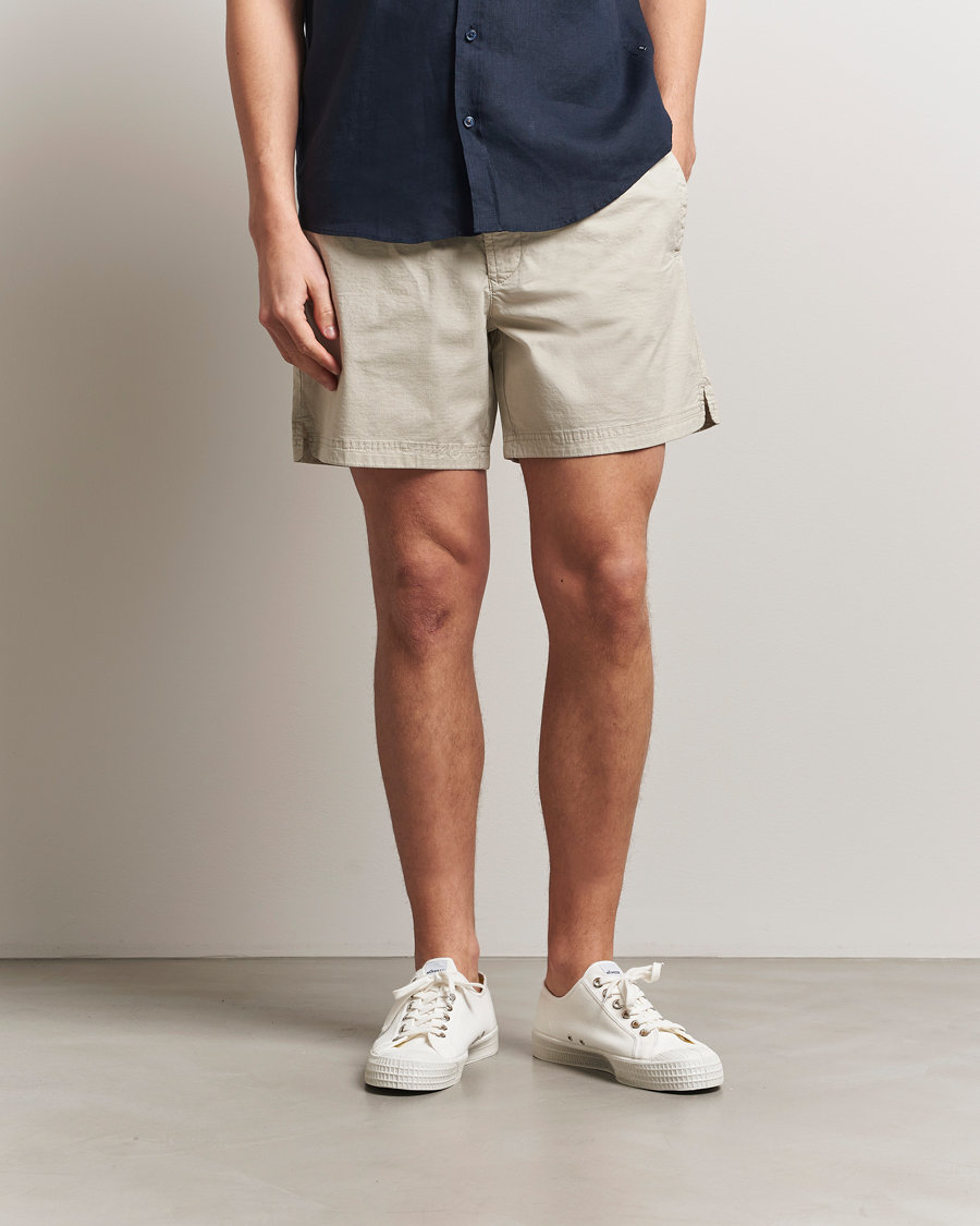 Men | Shorts | BOSS ORANGE | Sandrew Drawstring Shorts Light Beige