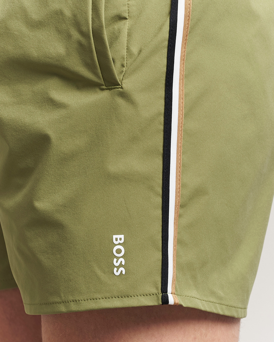 Men | Swimwear | BOSS BLACK | Iconic Swimshort Medium Green