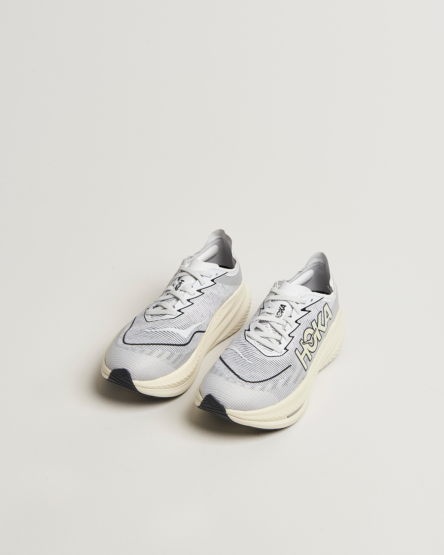 Men | Sneakers | Hoka One One | Hoka Mach X 2 White/Cosmic Grey