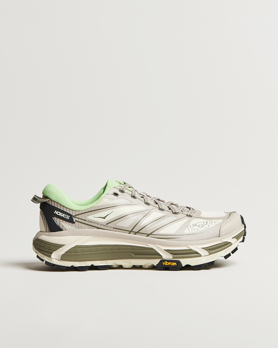Men | Hoka Mafate Speed 2 Putty/Eucalyptus | Hoka | Mafate Speed 2 Putty/Eucalyptus
