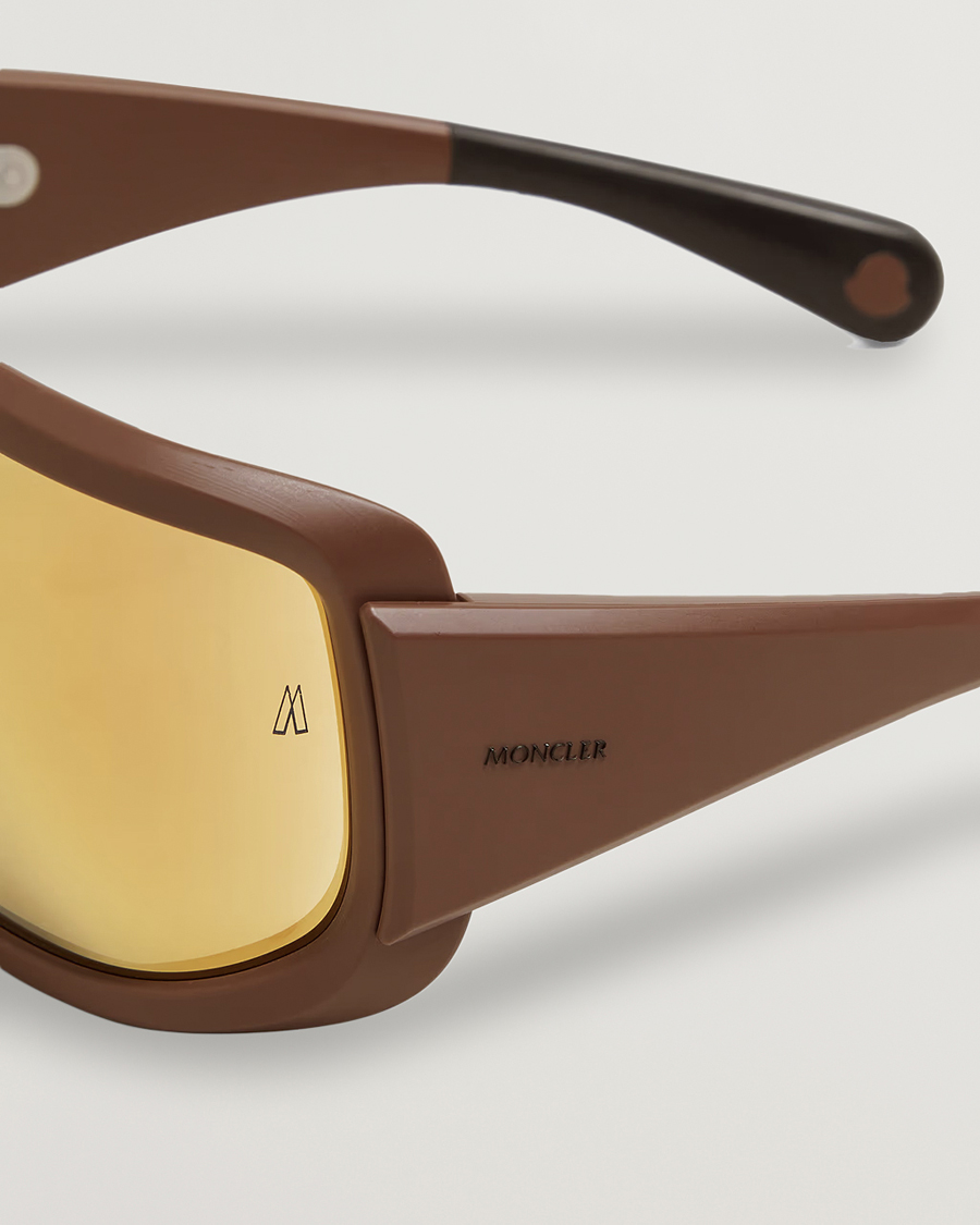 Men | Sunglasses | Moncler Lunettes | Snowseeker Sunglasses Matte Brown