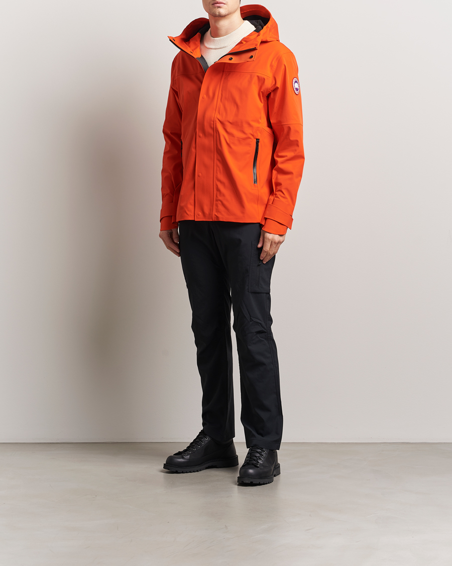 Men | Coats & Jackets | Canada Goose | Rupert Rain Jacket Signal Orange