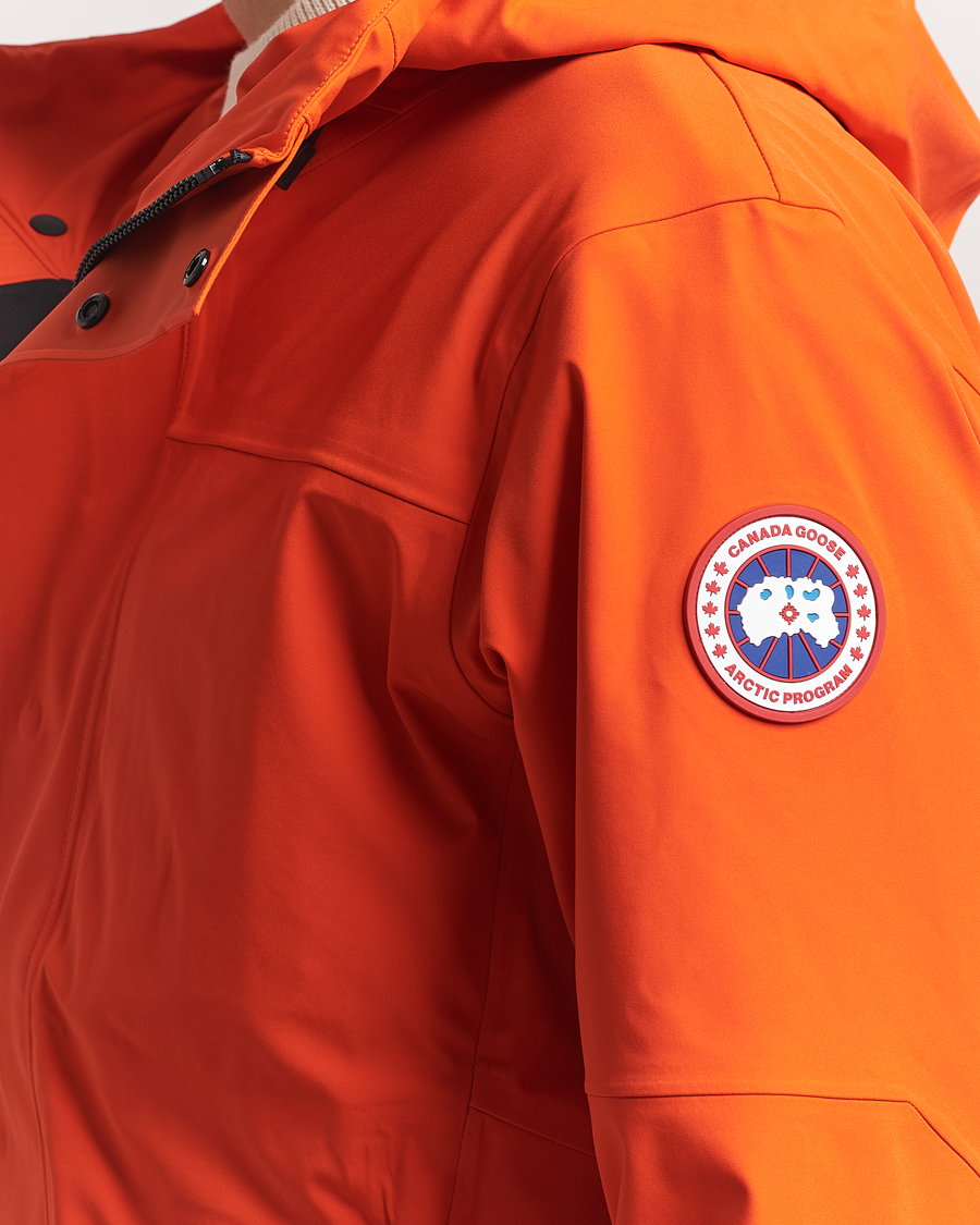 Men | Coats & Jackets | Canada Goose | Rupert Rain Jacket Signal Orange